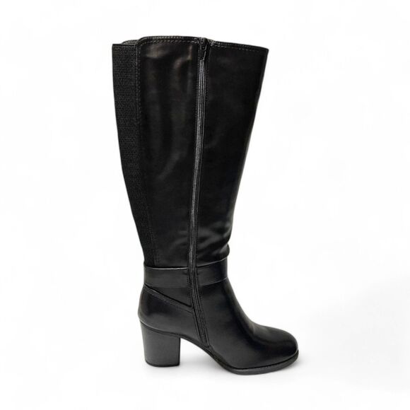 SOUL Naturalizer Twinkle Wide High Shaft Tall Black Boots. NEW! Size 9 - Picture 4 of 10